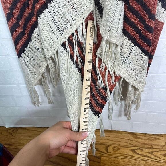 One World Womens Knit Cardigan Size XL Striped Sleeveless - Picture 11 of 16